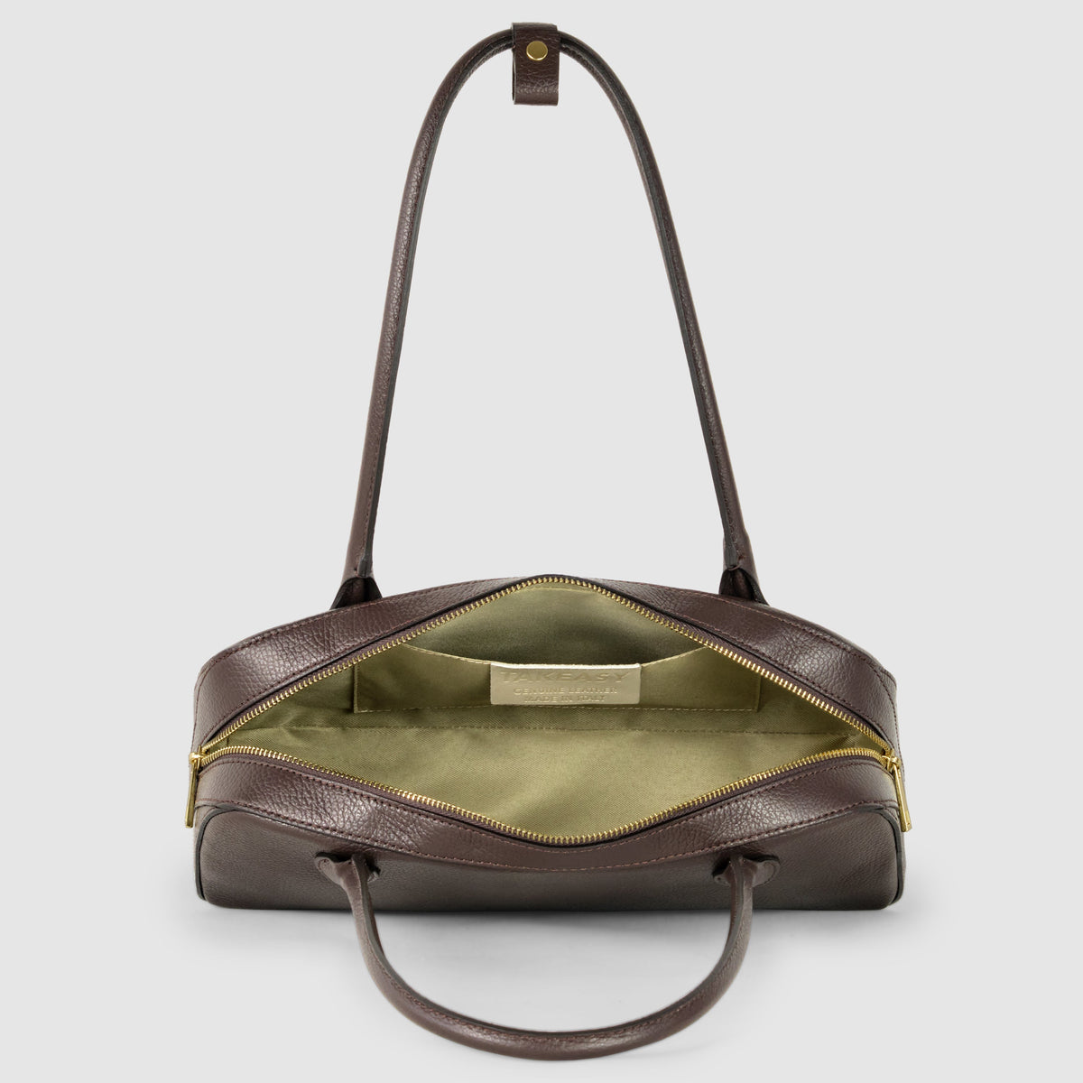 Lecco | Italian Full-Grain Leather Shoulder Bag