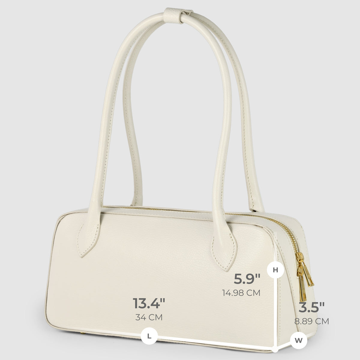 Lecco | Italian Full-Grain Leather Shoulder Bag