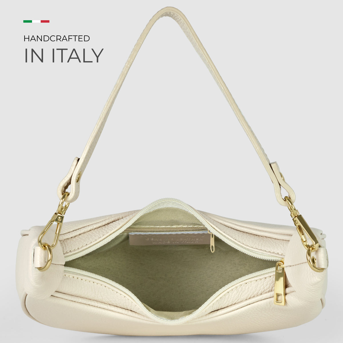 Verona | Italian Full-Grain Leather Shoulder Bag