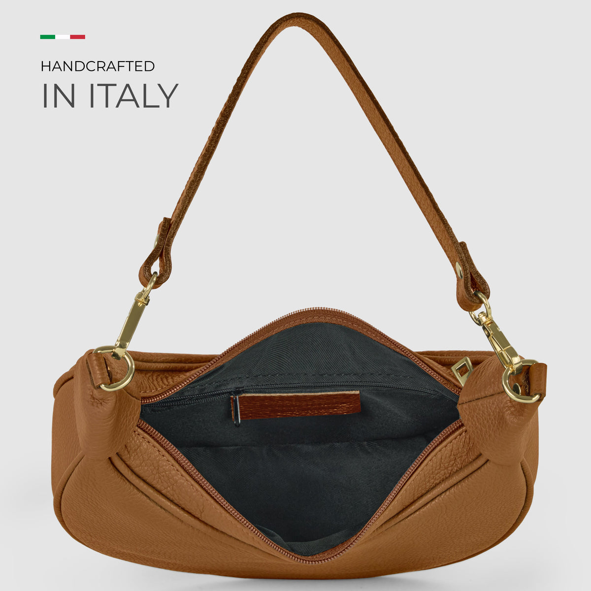 Verona | Italian Full-Grain Leather Shoulder Bag
