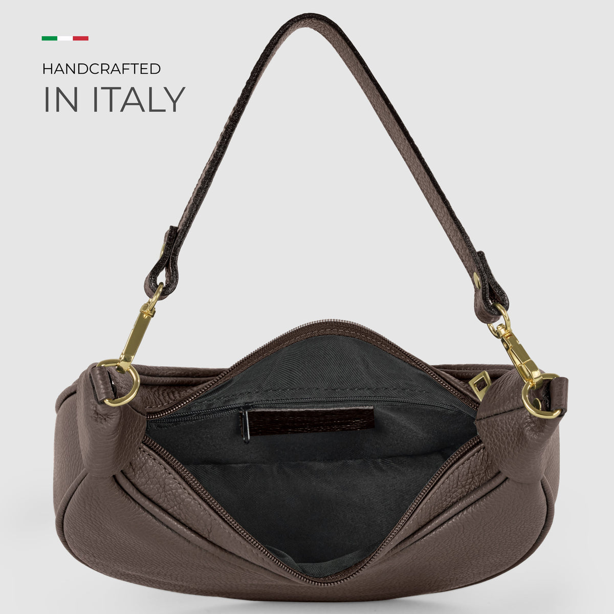 Verona | Italian Full-Grain Leather Shoulder Bag