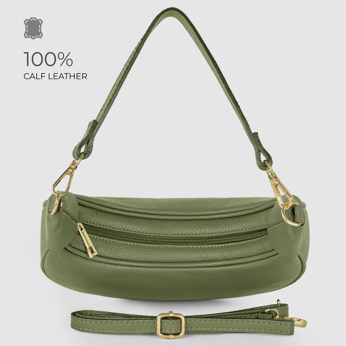 Verona | Italian Full-Grain Leather Shoulder Bag
