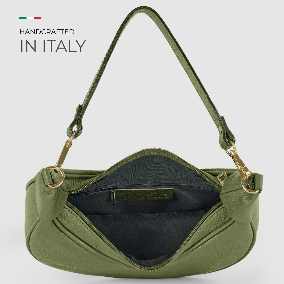 Verona | Italian Full-Grain Leather Shoulder Bag
