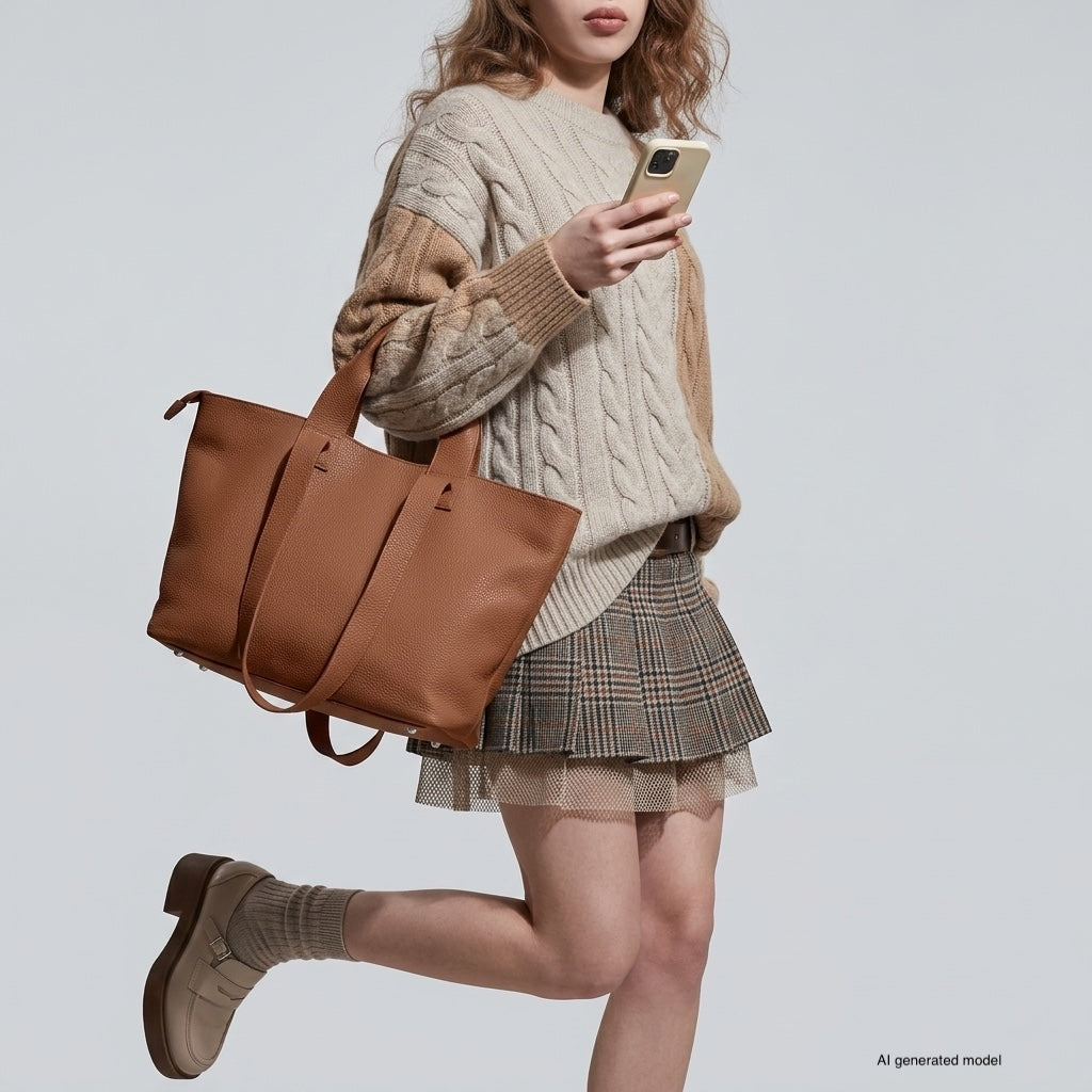 Torino | Italian Full-Grain Leather Tote Bag