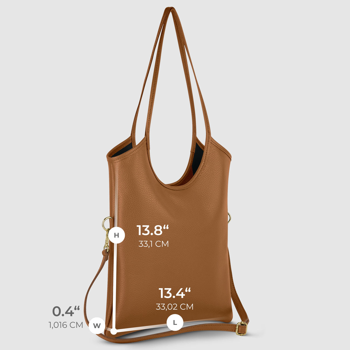 Matera | Italian Full-Grain Leather Tote Bag