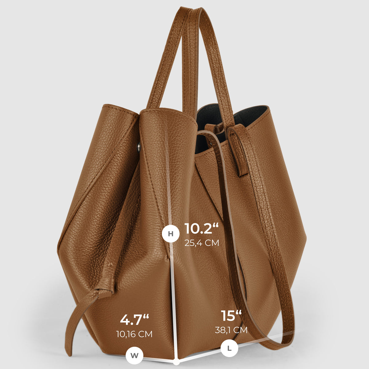 Piacenza | Italian Full-Grain Leather Tote Bag