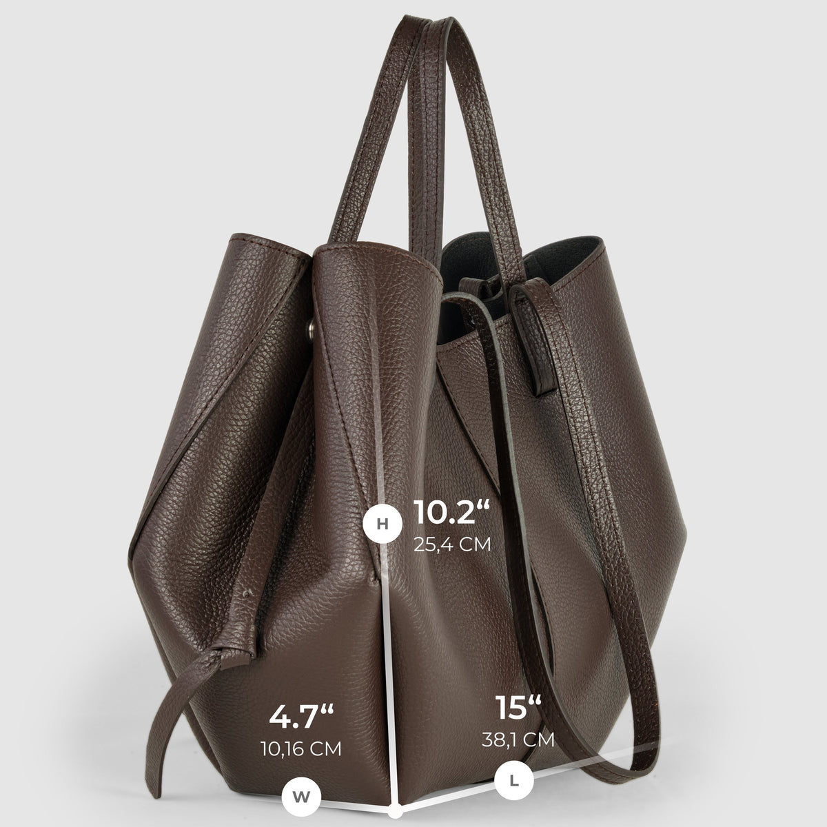 Piacenza | Italian Full-Grain Leather Tote Bag