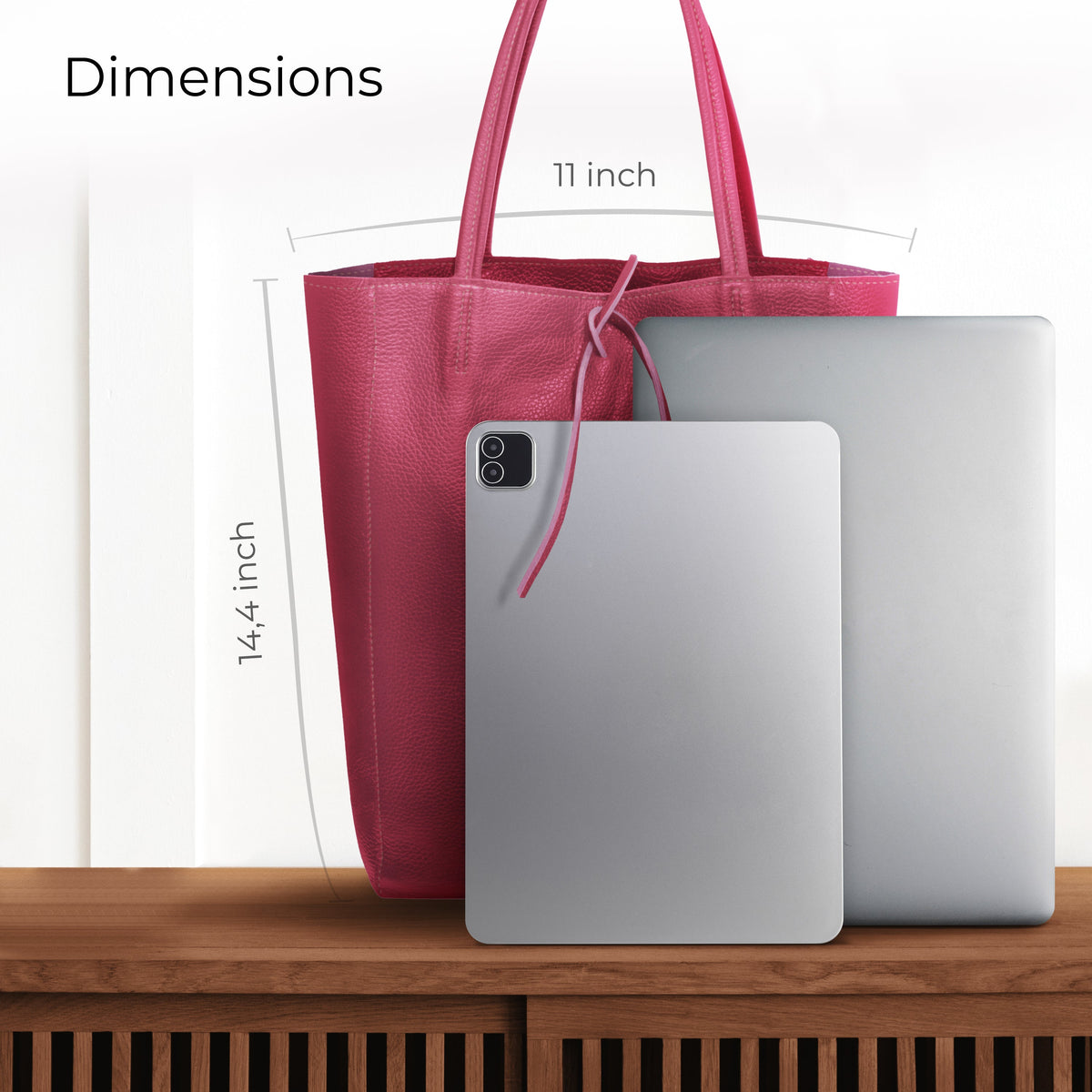 Firenze | Italian Full-Grain Leather Tote Bag