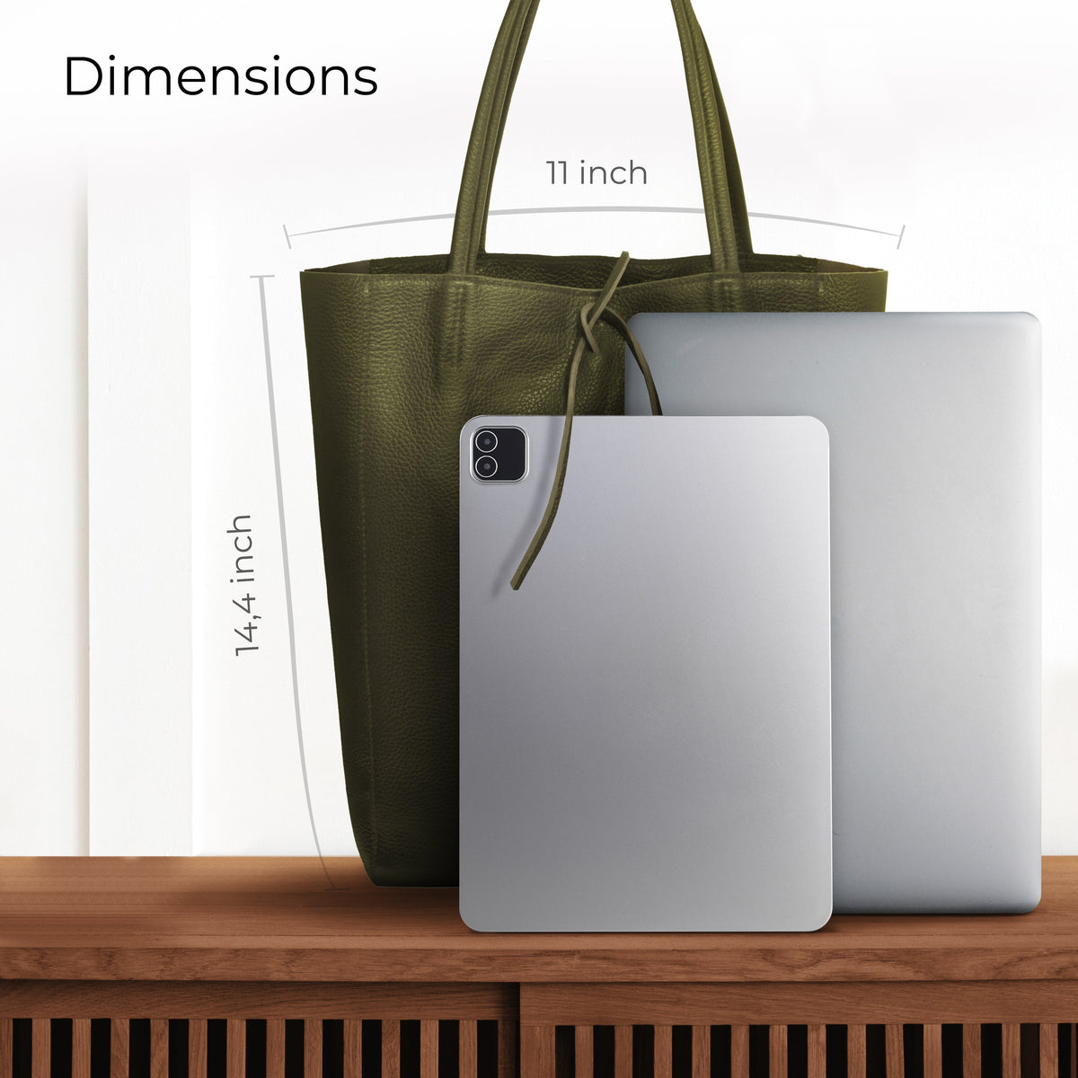 Firenze | Italian Full-Grain Leather Tote Bag