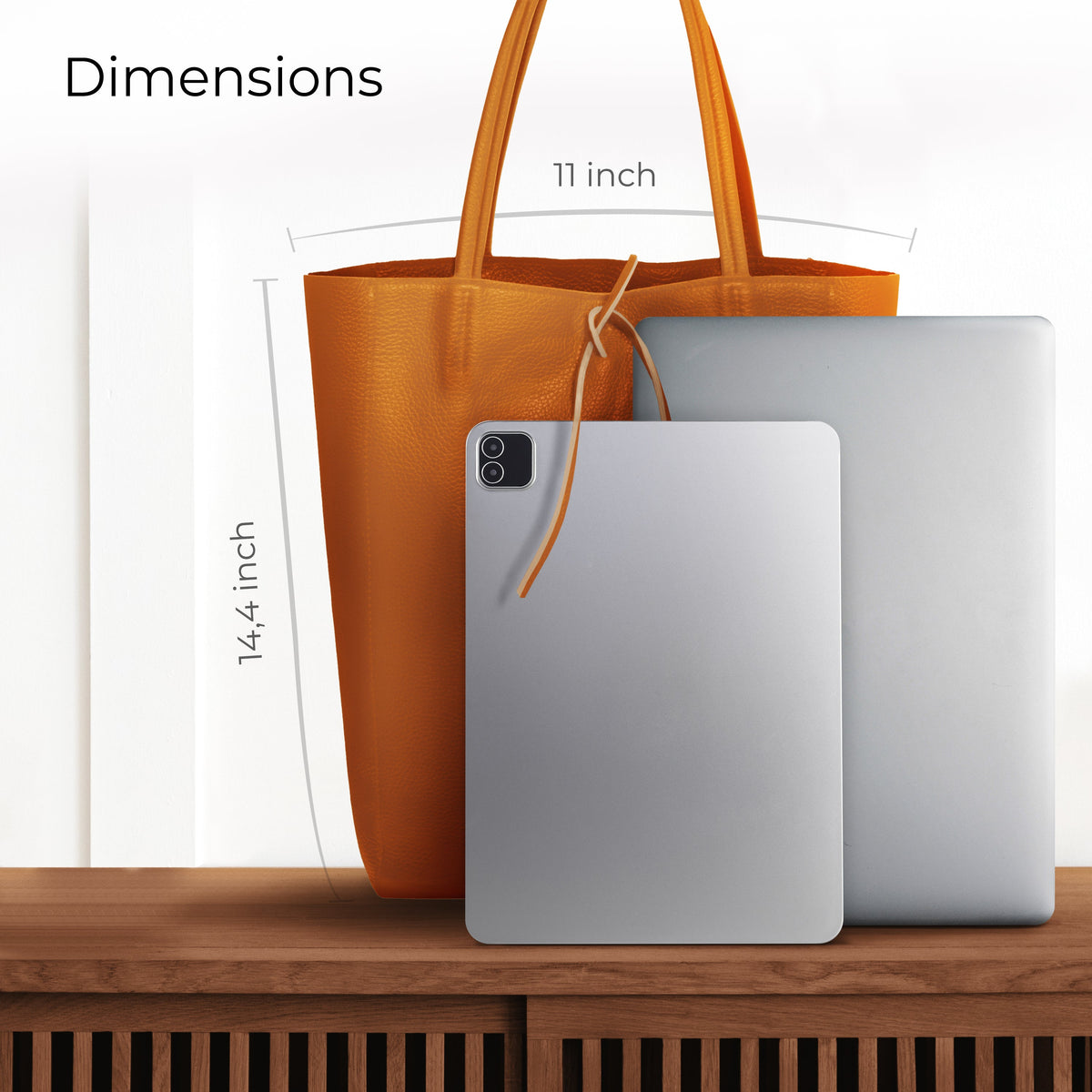 Firenze | Italian Full-Grain Leather Tote Bag