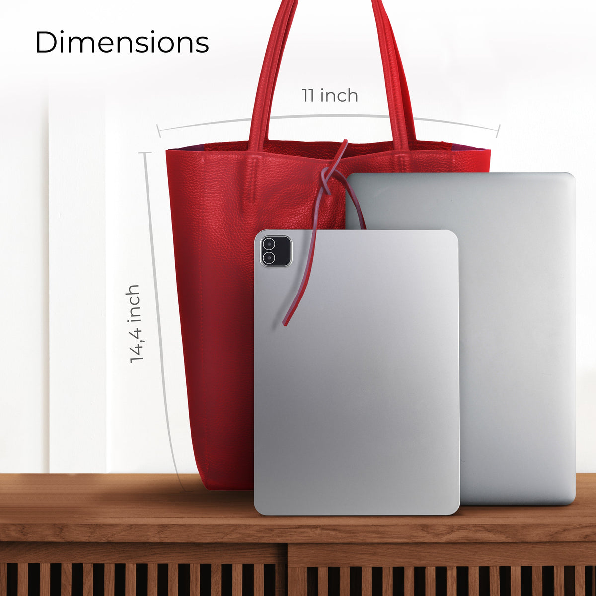 Firenze | Italian Full-Grain Leather Tote Bag