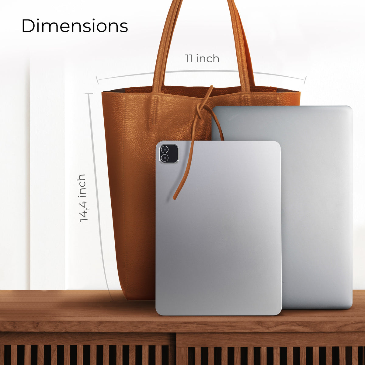 Firenze | Italian Full-Grain Leather Tote Bag