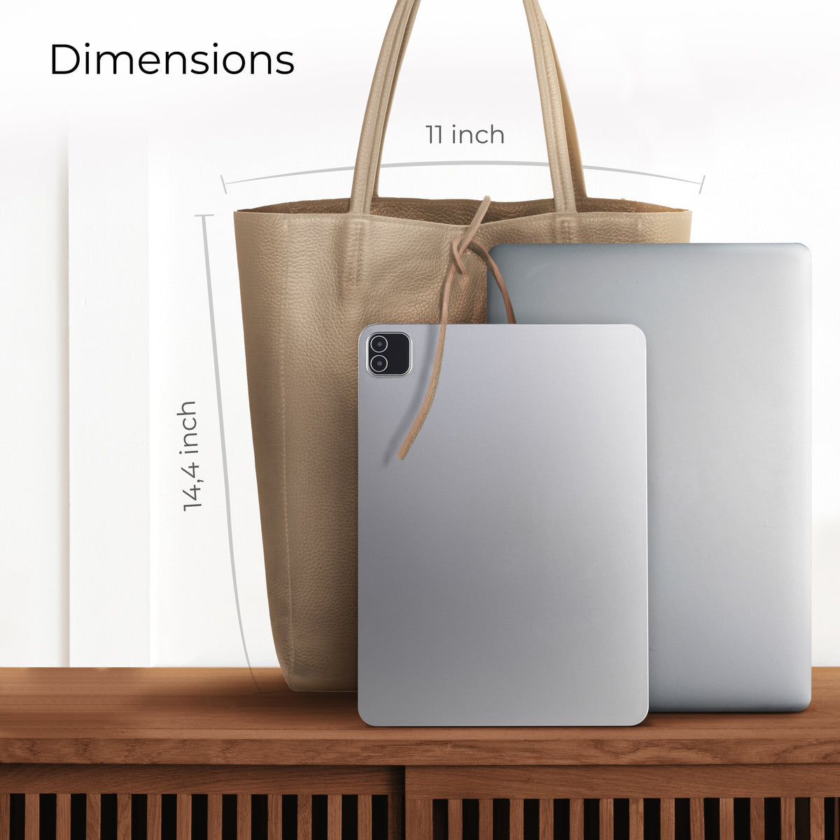 Firenze | Italian Full-Grain Leather Tote Bag