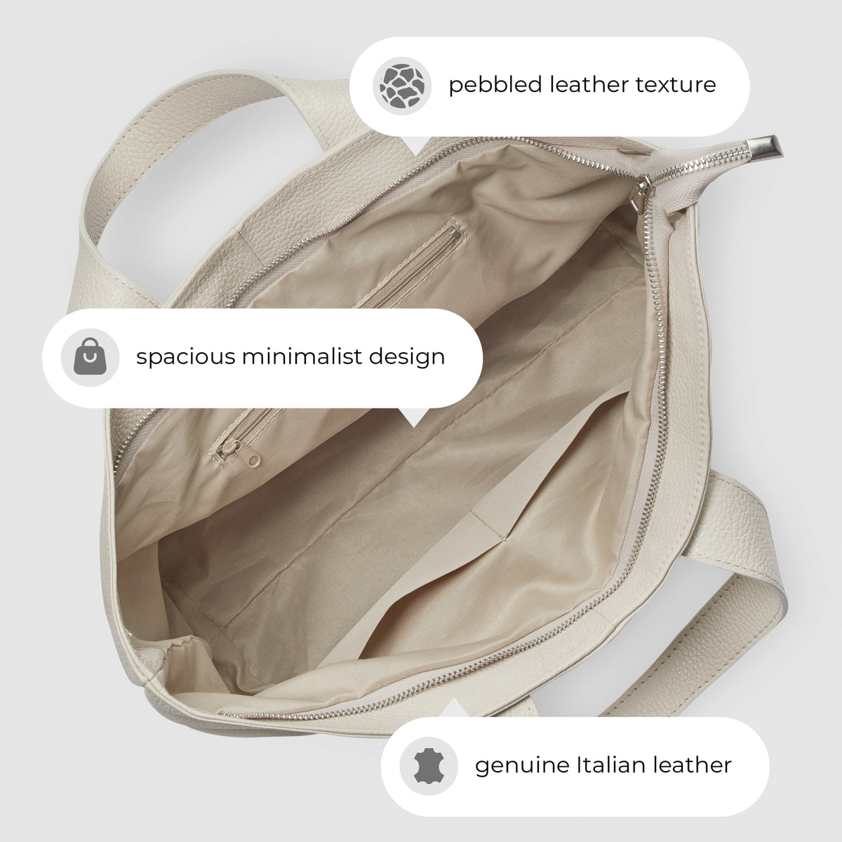 Torino | Italian Full-Grain Leather Tote Bag