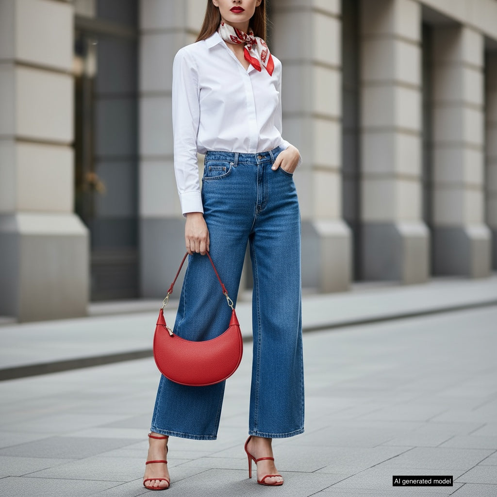 Verona | Italian Full-Grain Leather Shoulder Bag