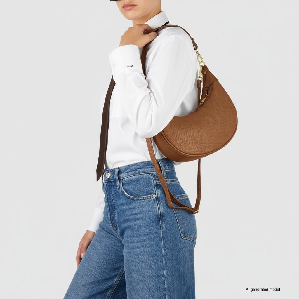 Verona | Italian Full-Grain Leather Shoulder Bag