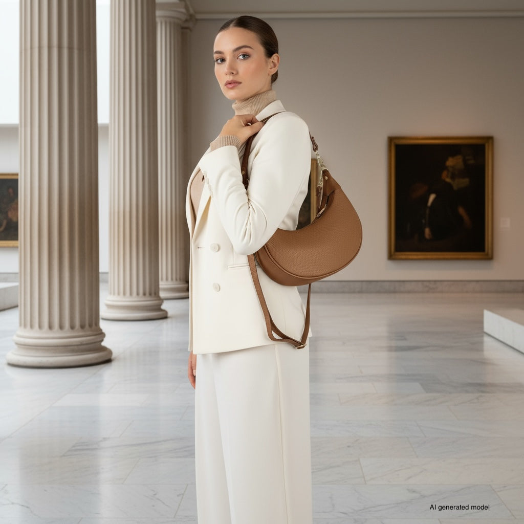 Verona | Italian Full-Grain Leather Shoulder Bag