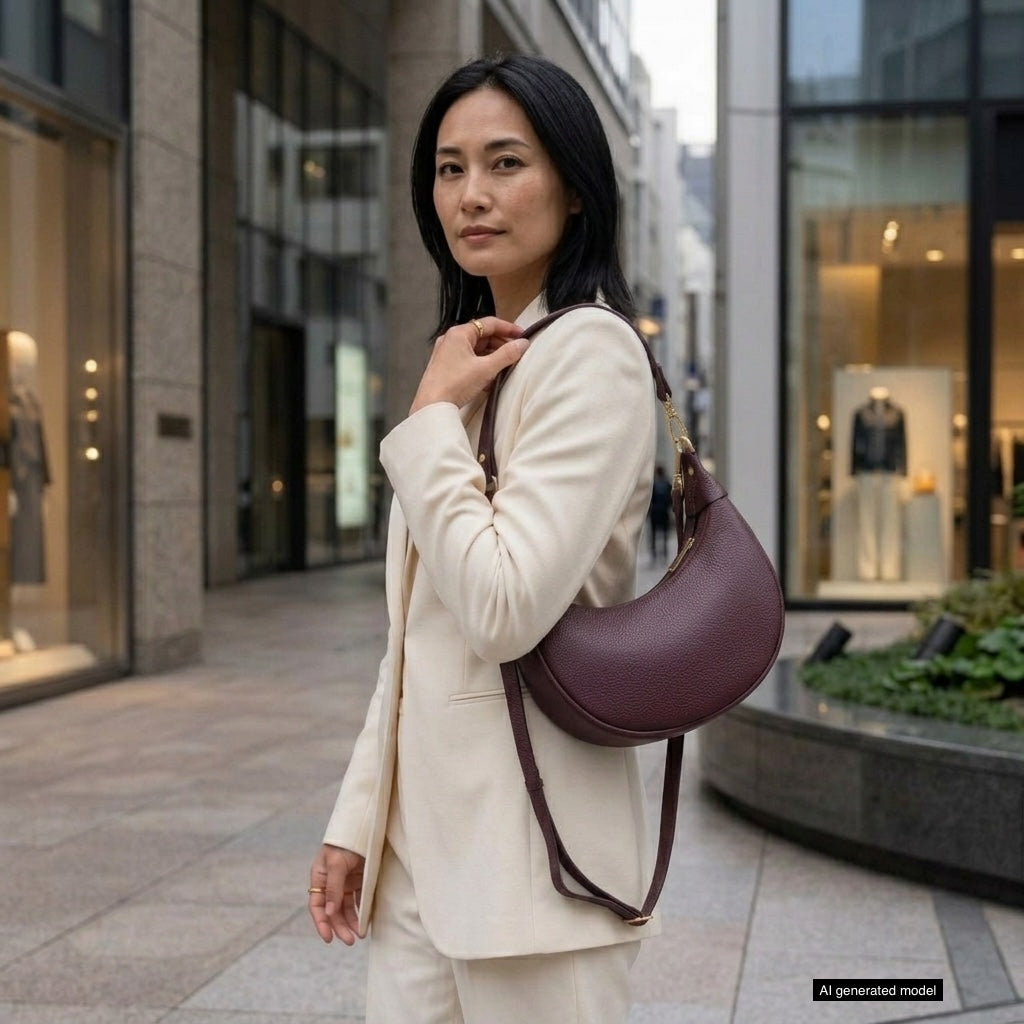 Verona | Italian Full-Grain Leather Shoulder Bag