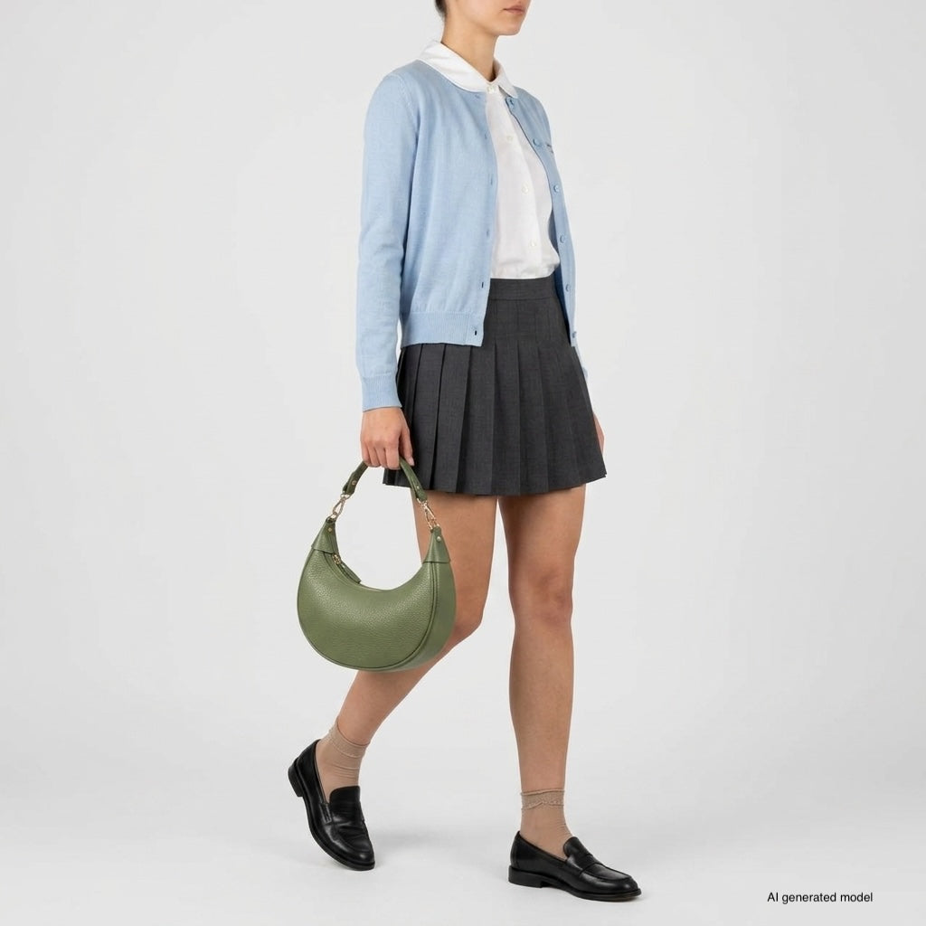 Verona | Italian Full-Grain Leather Shoulder Bag