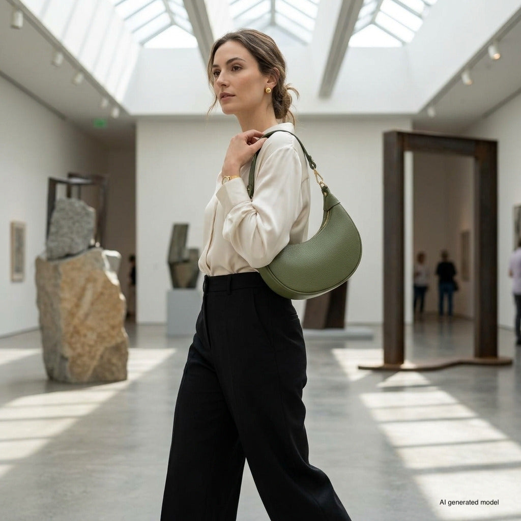 Verona | Italian Full-Grain Leather Shoulder Bag