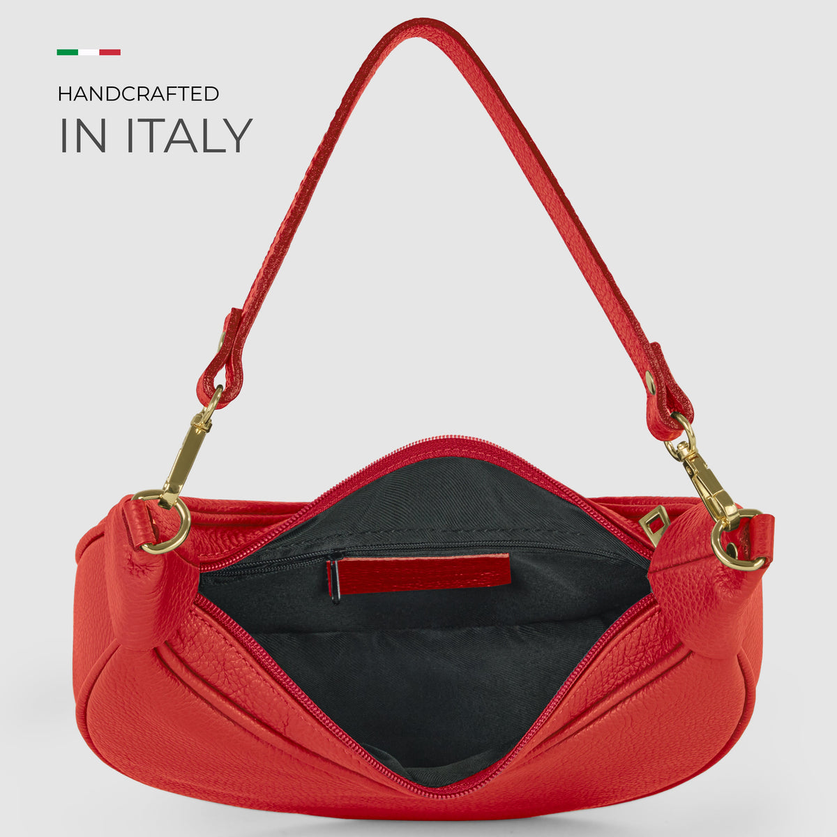 Verona | Italian Full-Grain Leather Shoulder Bag