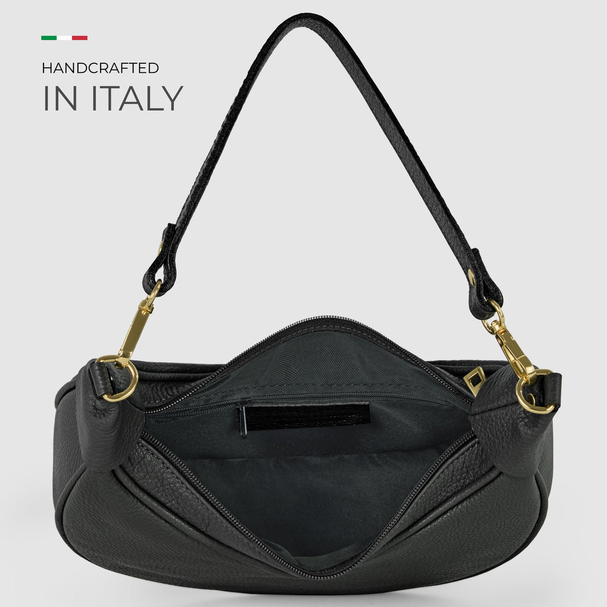 Verona | Italian Full-Grain Leather Shoulder Bag