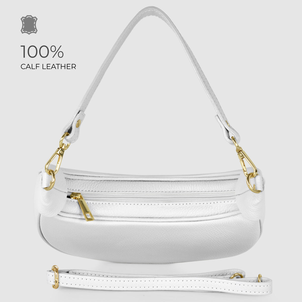 Verona | Italian Full-Grain Leather Shoulder Bag