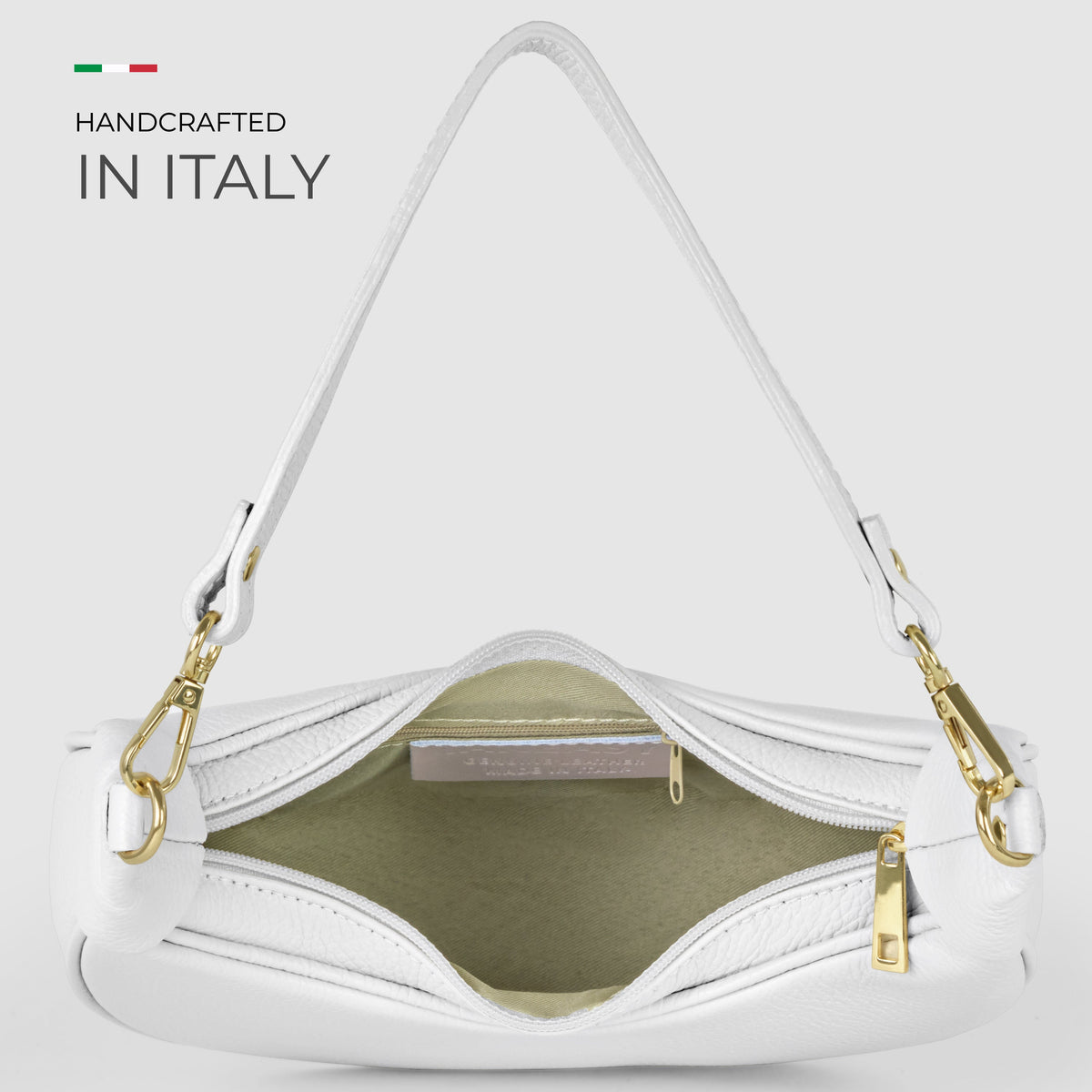 Verona | Italian Full-Grain Leather Shoulder Bag