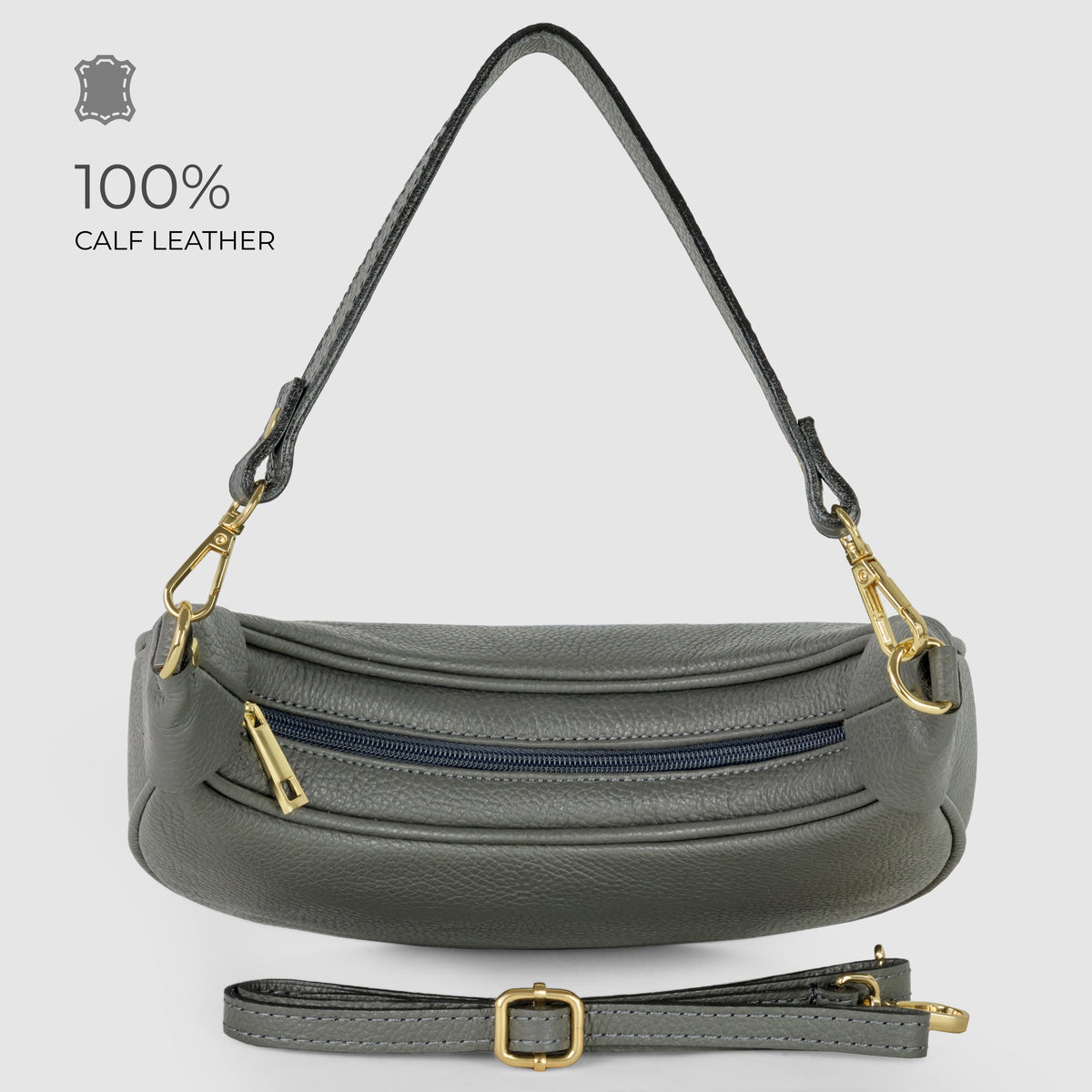 Verona | Italian Full-Grain Leather Shoulder Bag