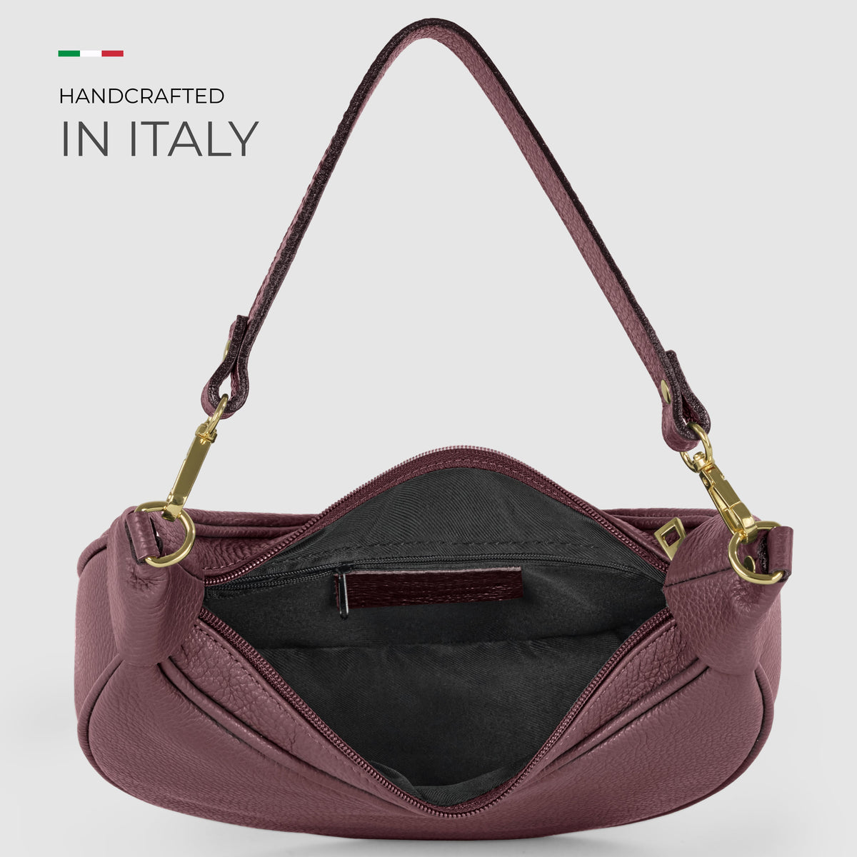 Verona | Italian Full-Grain Leather Shoulder Bag