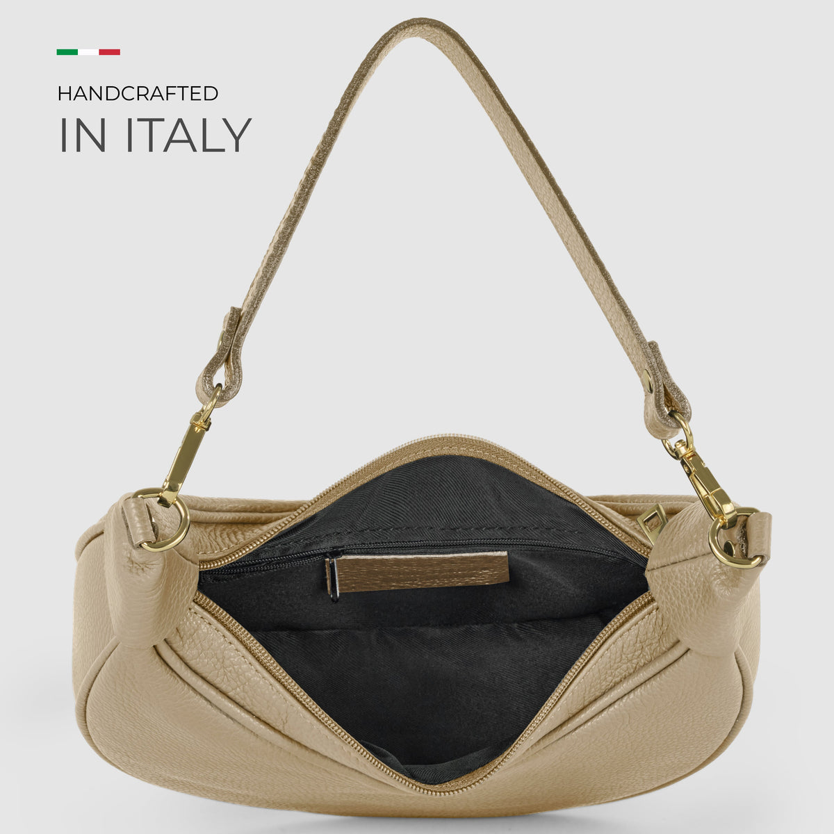 Verona | Italian Full-Grain Leather Shoulder Bag
