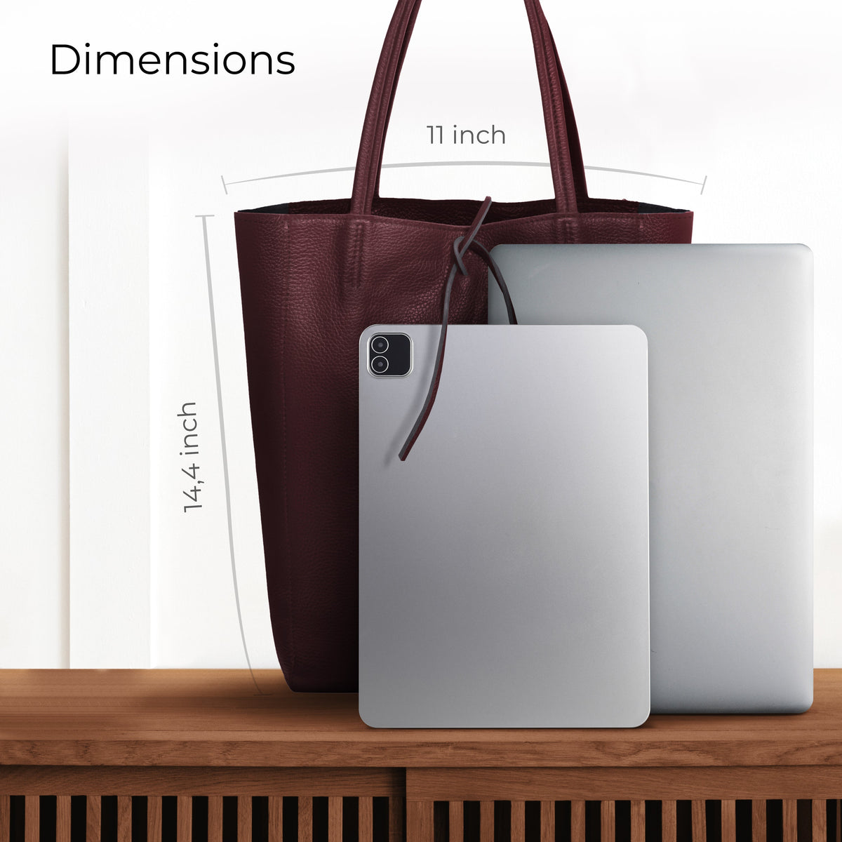 Firenze | Italian Full-Grain Leather Tote Bag