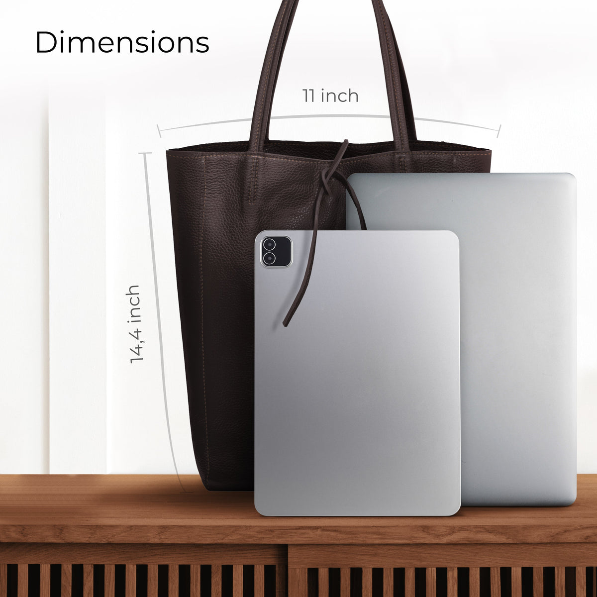 Firenze | Italian Full-Grain Leather Tote Bag