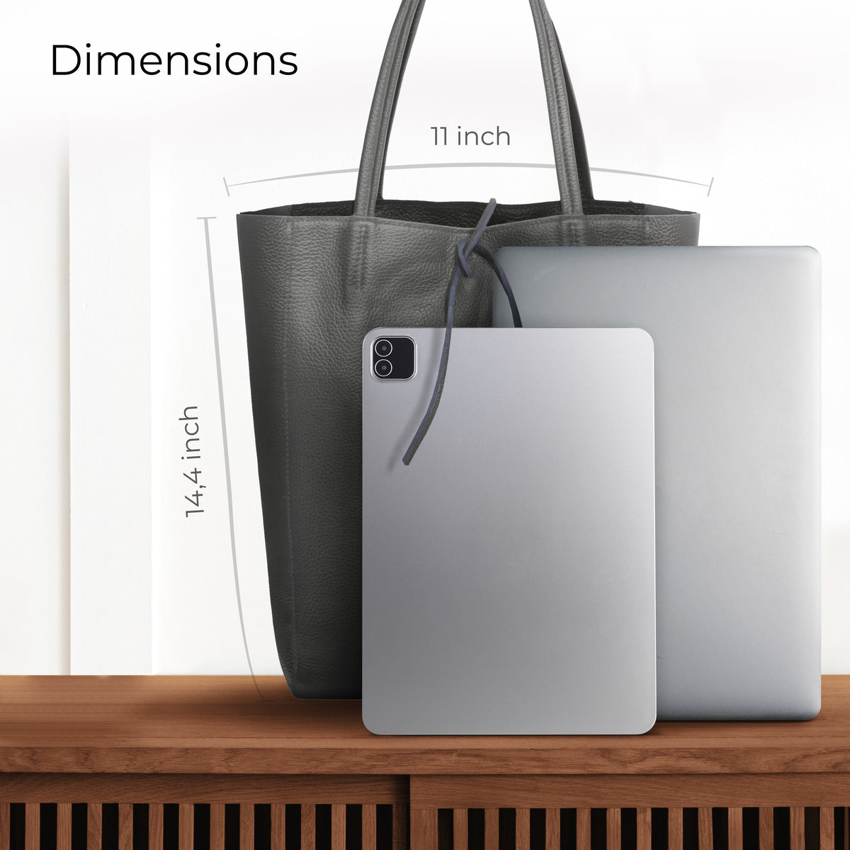 Firenze | Italian Full-Grain Leather Tote Bag