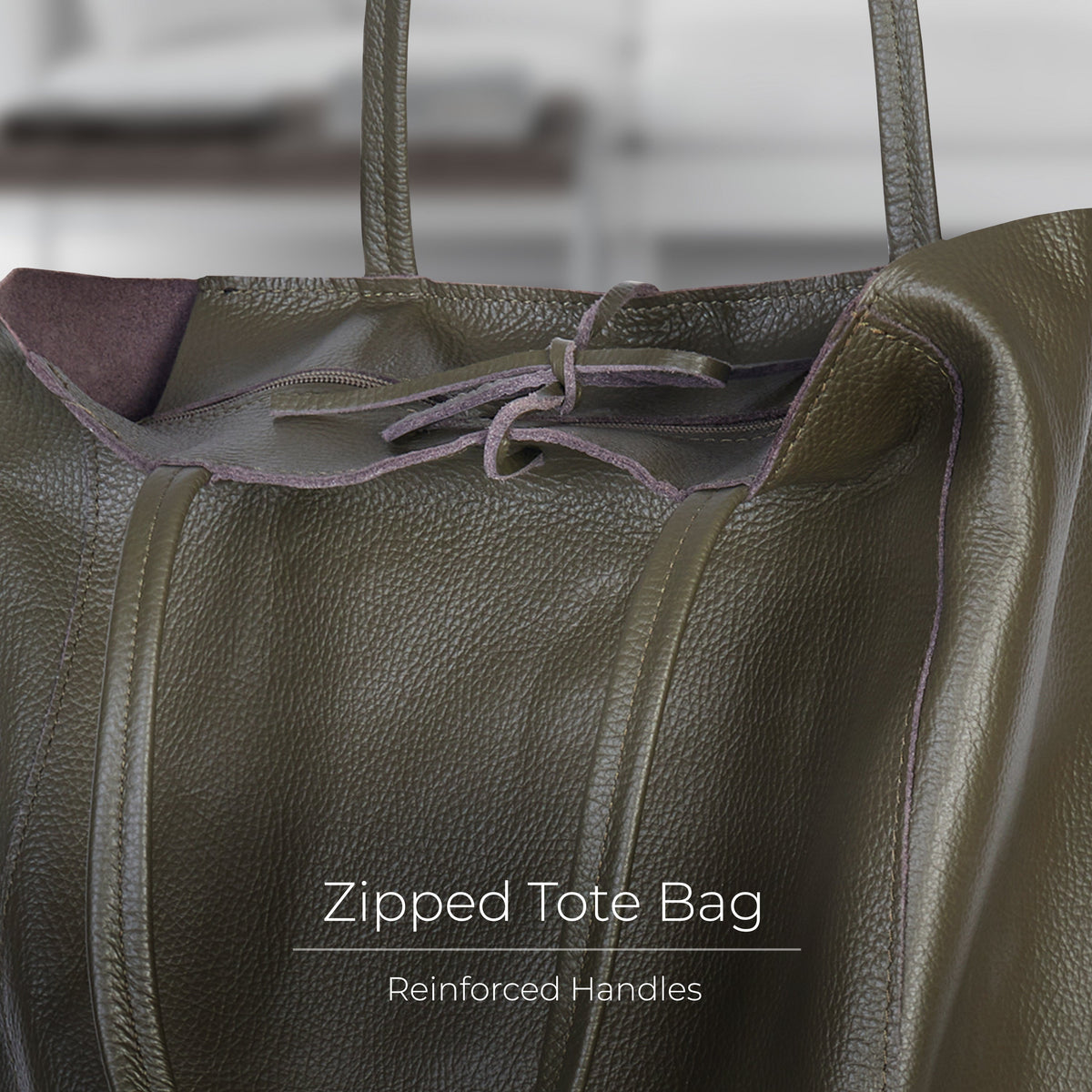Firenze | Italian Full-Grain Leather Tote Bag