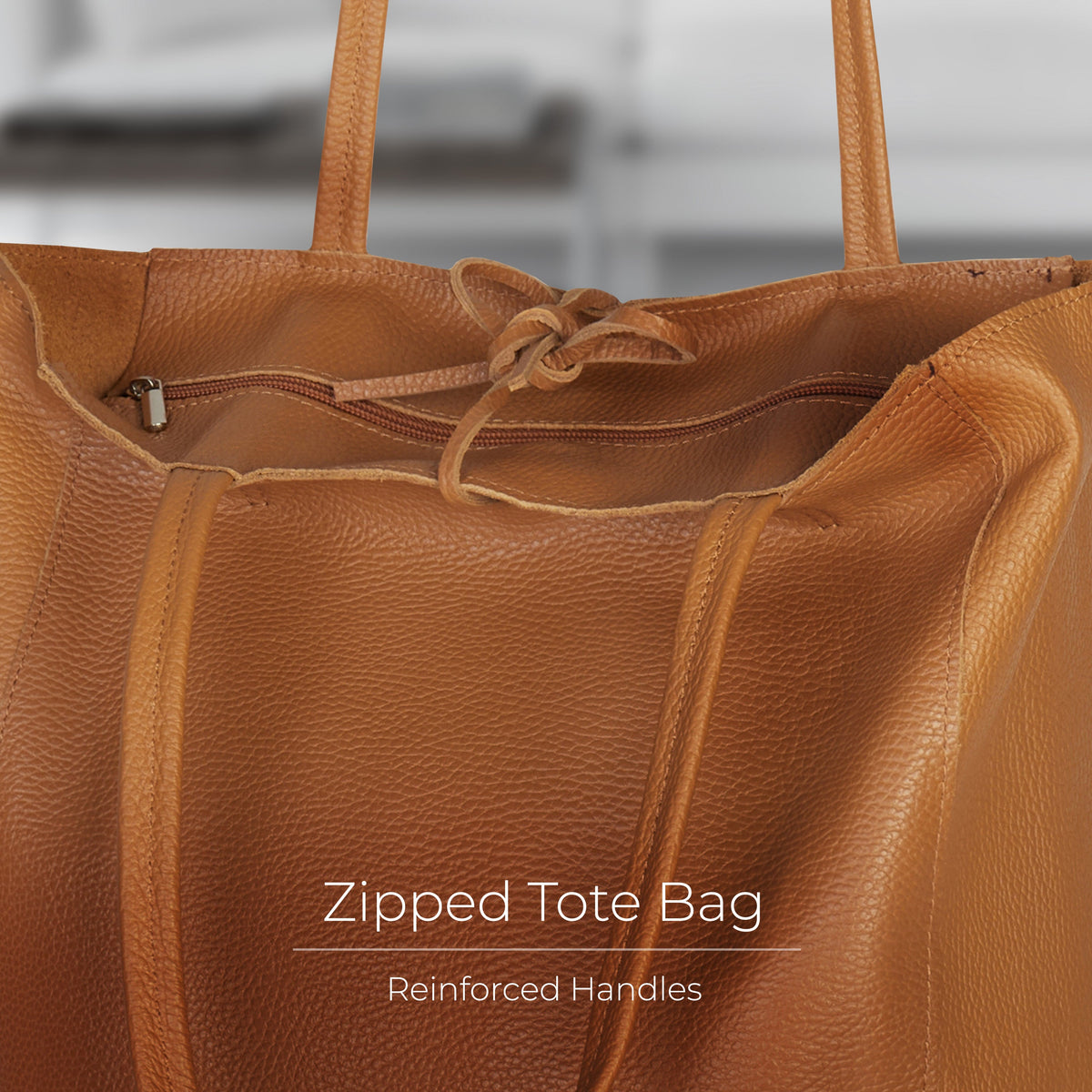 Firenze | Italian Full-Grain Leather Tote Bag